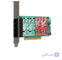 کارت آنالوگ 4 پورت Digium 1A4A00F