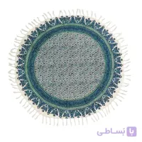 رومیزی قلمکار گرد اعلا سایز 80 سانتی متر کد s57