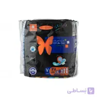 نوار بهداشتی نازک کتانی ویژه روز تافته ۷ عددی