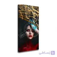 تابلو چهره خط 040-3 ا Line painting 040-3