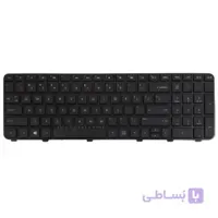 کیبورد لپ تاپ اچ پی Pavilion DV6-6000 مشکی-با فریم