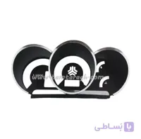 قاب کیلومتر تیبا و ساینا طرح ساده کروم