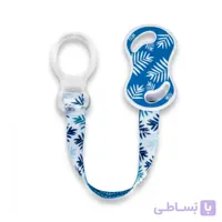 بند پستانک حلقه ای رنگ آبی پررنگ نوویتا Nuvita
