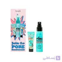 پرایمر و اسپری فیکس پرفشنال بنفیت (جدا شده از ست) ا Benefit Join the POREfessionals