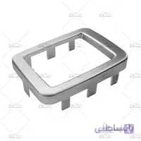 قاب دور دنده استیل پژو 206 طرح RC مات