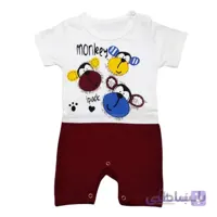 رامپر نوزادی طرح میمون ا Monkey shape kid cloth