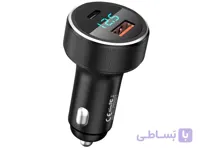 شارژر فندکی فست شارژ ریمکس مدل RCC215