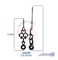 عقربه ساعت دیواری پنجره ای روکش دار