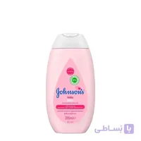 لوسیون بدن کودک حاوی روغن نارگیل جانسون حجم 200 میل ا JOHNSON Baby Lotion 200ml
