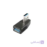 مبدل USB نری به USB مادگی 90 درجه USB 3.0