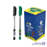خودکار سلنا Selena 1mm بسته ۵۰ عددی ا Selena 1.0mm Pen Pack Of 50