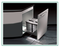 سطل زباله یونیت 40 مدل باتم مانت کد Q240 هایلو