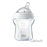شیشه شیر پیرکس نچرال +0m چیکو 150 میلی لیتر