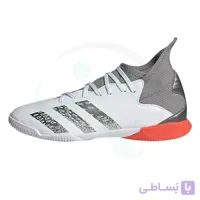 کفش فوتسال آدیداس پردیتور طرح اصلی Adidas Predator Freak.3 Gray White