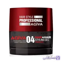 ژل سخت حالت دهنده مو مدل آگیوا استایلینگ شماره 4 700 میلی لیتر ا Agiva Styling Gel 04 700 Ml (power Gel)