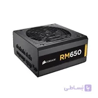 Corsair RM650x، 650W، منبع تغذیه کاملاً مدولار، 80 طلای مجاز