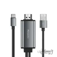 کابل Type-Cبه Hdmi یسیدو 4k مدل HM02 طول 1.8 متر