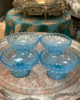 هر عدد نقل خوری پایه دار آنتیک طرح قدیم مشابه اصلی قطر۱۸ سانت