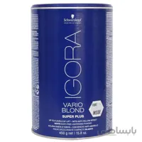 پودر دکلره حرفه ای ایگورا IGORA محصول شرکت Schwarzkopf آلمان 450 گرم