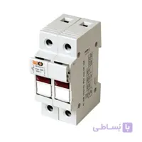 نگهدارنده فیوز 2 پل چراغدار سایز 38*10 رعد