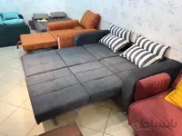 کاناپه تختخوابشو مدل آلدورا دقلو - نسکافه ای