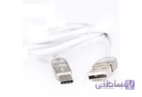 کابل تبدیل USB به Type-C یوسامس مدل US-SJ124 طول 1 متر ا USAMS US-SJ124 USB to Type-C Cable 1m