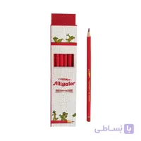 مداد قرمز سوسماری ali gator (بسته 12 عددی)