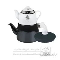کتری لعابی و قوری چینی کد ۷۵۳۱