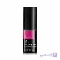 رژ گونه و رژ لب مایع بادی شاپ lip & cheek satin