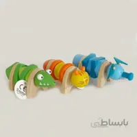 اسباب بازی چوبی حیوانات پیچ و مهره ای پیکاردو کد BZ-15-D
