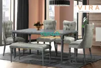 میز ناهار خوری 4 نفره مدل ویرا