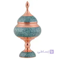 شکلات خوری فیروزه کوب اثر آقاجانی ارتفاع 22 سانتی متر کد SkF-14