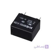 رله کبریتی 12 ولت NRP05E-1B-5A پایه L شکل