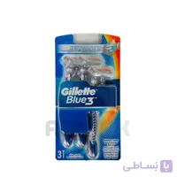 خود تراش ژیلت مدل Blue 3 بسته 3 عددی