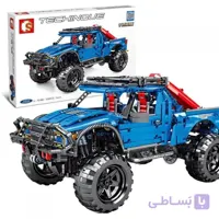 لگو ماشین فورد رپتور کنترلی مدل sembo block 701990