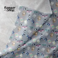 پارچه فلامنت طرح دوربین
