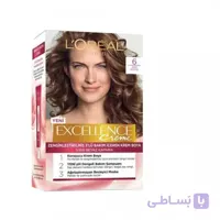 رنگ مو شماره 6 لورال مدل Loreal Paris Excellence