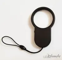 ذره بین کوچک جیبی پهن 5x رنگی دارای LED