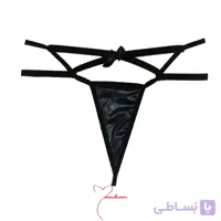 شورت جلو دانتل پشت باز کد 1059605 ا Open lace front shorts code 1059605