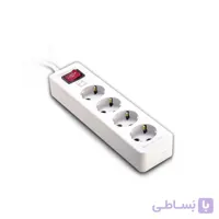 چهار خانه ارتدار پارس مغزی سرامیکی با کابل 1/8 متری(خیام الکتریک)