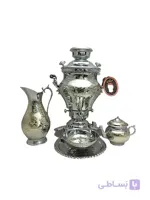 سرویس سماور طوفان ۶ لیتر قلمزنی