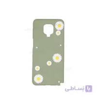 قاب گوشی سیلیکونی گل دار برند شیائومی مدل NOTE9S