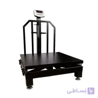باسکول یک تن محک سینی 100×100 گالوانیزه دیواری ا Mahak Industrial Bascule 13000 100×100