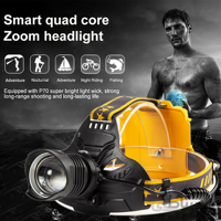 چراغ قوه پیشانی شارژی SMALL SUNمدلZY W645