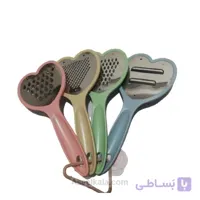 رنده استیل قلبی پک 4 عددی