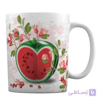 ماگ سرامیکی افرا توس طرح تبریک شب یلدا