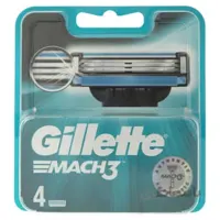تیغ یدک مچ تری ساده 4 تایی Gillette match3