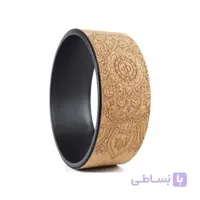 یوگا ویل (چرخ یوگا) چوب پنبه طرحدار cork