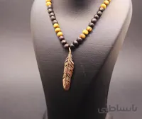 گردنبند چوبی - G83