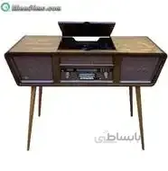 گرامافون پایه دار لوتوس مدل 9800 گردویی